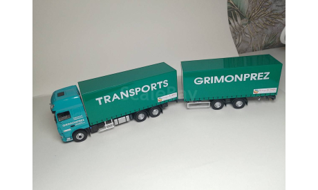 DAF XF 2017 Camion Remorque, масштабная модель, Eligor, scale43