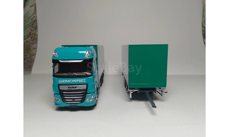 DAF XF 2017 Camion Remorque, масштабная модель, Eligor, scale43