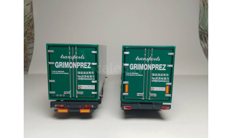 DAF XF 2017 Camion Remorque, масштабная модель, Eligor, scale43