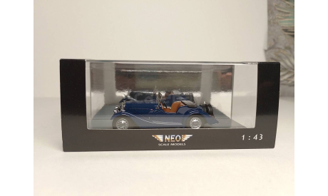 Morgan 4-4 flat radiator NEO, масштабная модель, Neo Scale Models, scale43