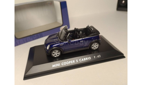 Mini Cooper S Cabrio, масштабная модель, scale43