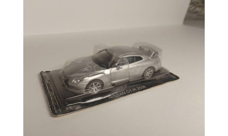 Nissan GT-R, масштабная модель, DeAgostini, scale43