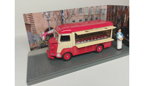 Le fourgon Citroen type H boucher-charcutier, масштабная модель, Atlas, scale43, Citroën