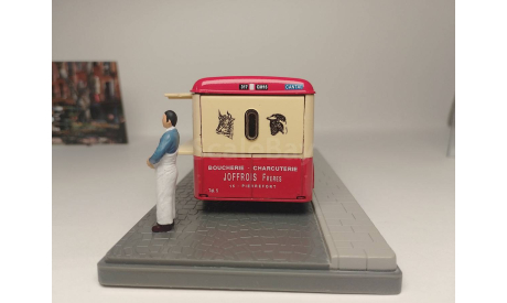 Le fourgon Citroen type H boucher-charcutier, масштабная модель, Atlas, scale43, Citroën