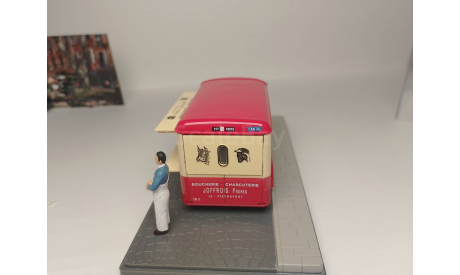 Le fourgon Citroen type H boucher-charcutier, масштабная модель, Atlas, scale43, Citroën