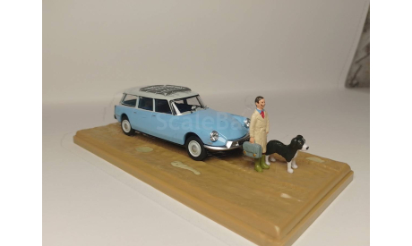 La Citroen ID 19 Break veterinaire, масштабная модель, Atlas, scale43, Citroën
