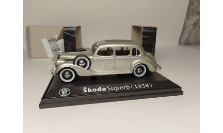Skoda Superb 1938, масштабная модель, Abrex, scale43, Škoda