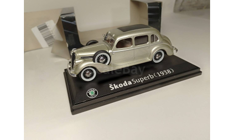 Skoda Superb 1938, масштабная модель, Abrex, scale43, Škoda