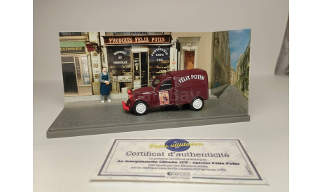 La fourgonnette Citroen 2CV, масштабная модель, Atlas, scale43, Citroën