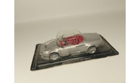 Spyker C12 Spyder, масштабная модель, DeAgostini, scale43