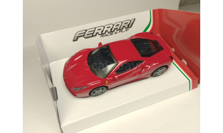 Ferrari 488 GTB, масштабная модель, BBurago, scale43