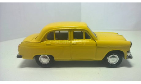 Москвич 403 желтый 1:43, масштабная модель, 1/43, Агат/Моссар/Тантал