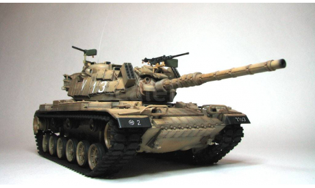 танк М60, масштабные модели бронетехники, Italeri, scale35