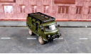 Модель УАЗ-3909, масштабная модель, Звезда, scale43