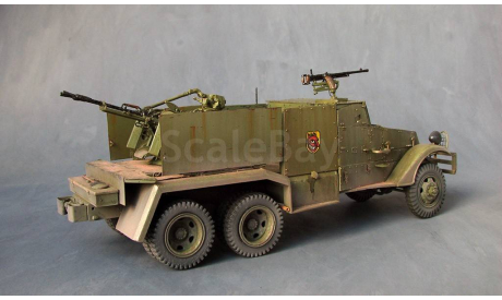 Ган Трак, масштабная модель, Зис, Звезда, 1:35, 1/35