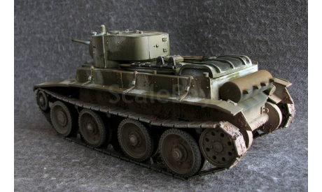 Танк Бт-5, масштабные модели бронетехники, Звезда, 1:35, 1/35