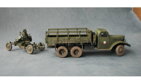 Модель Зис-151, сборная модель автомобиля, Звезда, scale35