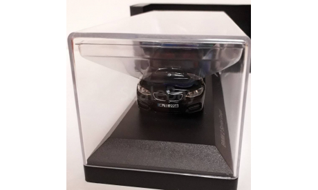 BMW 2 Series Coupe (F22) черный 1:43 Minichamps, масштабная модель, 1/43