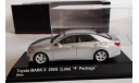 Toyota Mark X 250G (Late) F-Package серебряный 1:43 Kyosho, масштабная модель, 1/43