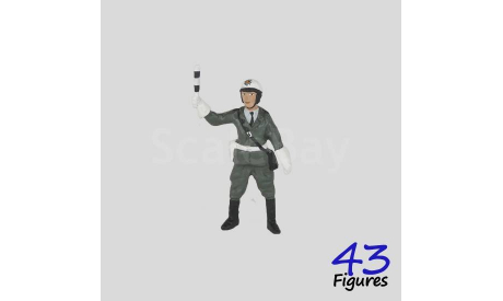 534c вахмистр Народной полиции ГДР фигурка 1/43 43figures, фигурка, 1:43