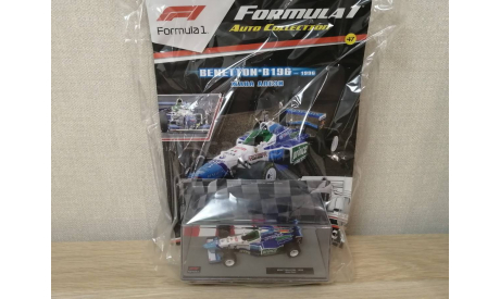 Formula 1 Auto Collection 47 Benetton B196 - 1996 Жана Алези, журнальная серия масштабных моделей, Centauria, scale43
