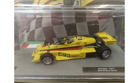 Formula 1 Auto Collection 48 ATS-PC4 - 1977 Жан-Пьера Жарье, журнальная серия масштабных моделей, Penske, Centauria, 1:43, 1/43