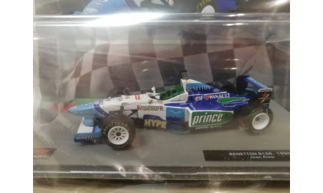 Formula 1 Auto Collection 47 Benetton B196 - 1996 Жана Алези, журнальная серия масштабных моделей, Centauria, scale43