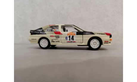 Audi Quattro Rallye San-Remo 1982 - Michele Mouton/Fabrizia Pons, масштабная модель, Solido, scale43
