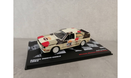 Audi Quattro Rallye San-Remo 1982 - Michele Mouton/Fabrizia Pons, масштабная модель, Solido, scale43