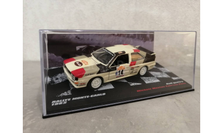 Audi Quattro Rallye San-Remo 1982 - Michele Mouton/Fabrizia Pons, масштабная модель, Solido, scale43