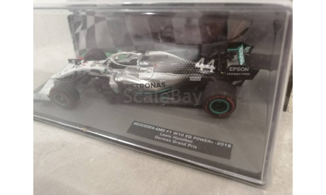 Mercedes-AMG F1 W10 EQ POWER+ - 2019 Lewis Hamilton, масштабная модель, Altaya, Mercedes-Benz, scale43