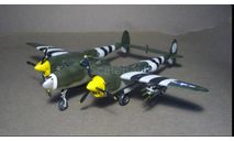 Модель P-38 Lightning, масштабные модели авиации, Hobby Boss, 1:48, 1/48