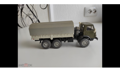 Камаз 4310 1/43 ХАКИ/СЕРЫЙ из коллекции 1/43 АРЕК ЭЛЕКОН 044, масштабная модель, scale43