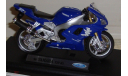 Мотоцикл YAMAHA YZF-R1 1999 год 1:18, масштабная модель мотоцикла, scale0