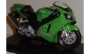 Мотоцикл KAWASAKI Ninja ZX-12 R 2001 год 1:18, масштабная модель мотоцикла, scale0