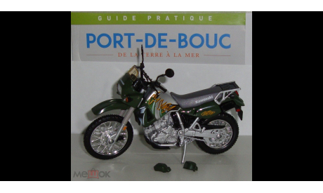 Мотоцикл KAWASAKI KLR 650  (эндуро) 1:18, масштабная модель мотоцикла, scale0