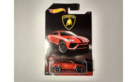 Hot Wheels 1:64 Lamborghini Urus Concept 2017, масштабная модель, scale64