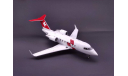 Модель самолета Bombardier Challenger Cl-604, масштабные модели авиации, BPK, scale72