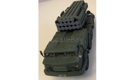 РСЗО Ураган, журнальная серия Боевые машины мира 1:72 (Eaglemoss collections), scale72