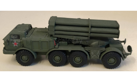 РСЗО Ураган, журнальная серия Боевые машины мира 1:72 (Eaglemoss collections), scale72