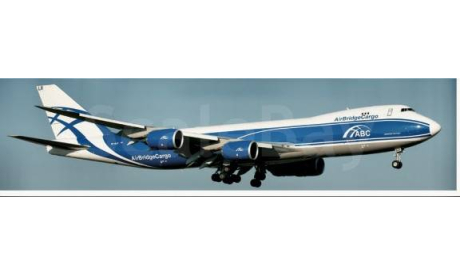 Лазерная декаль с элементами белой печати,  для модели Boeing 747-8F, ABC Cargo, фототравление, декали, краски, материалы, Pas-Decals, scale144