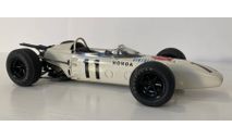 Редкая модель Honda F1 RA272 (1965) F1 - гонщик Paul Ginther.  Масштаб 1:20. Формула 1 Гран-При Мексики 1965 года, Пол Ричард Гинтер, редкая масштабная модель, Tamiya, scale18