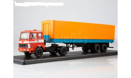 МАЗ-5432 с полуприцепом МАЗ-93971, масштабная модель, Premium Classixxs, 1:43, 1/43