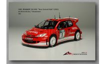 Модель автомобиля PEUGEOT 1/43, масштабная модель, IXO Rally (серии RAC, RAM), scale43