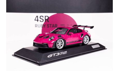 Porsche 911 GT3 RS (992), масштабная модель, Spark, 1:43, 1/43