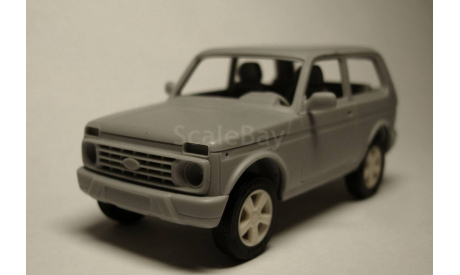 Кит Лада 4х4 Урбан с 1 рубля, сборная модель автомобиля, Gorky Models, 1:43, 1/43