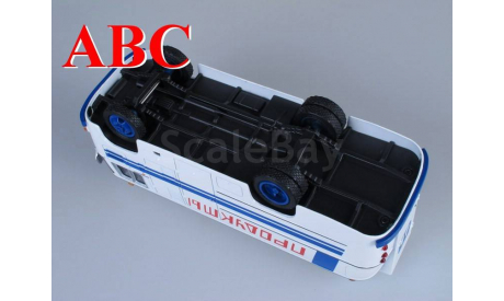 ПАЗ-3742 рефрижератор ’Продукты’, масштабная модель, Советский Автобус, scale43