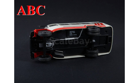КАвЗ-3976 Наши Автобусы №10, Код модели: NA010, масштабная модель, Modimio, scale43