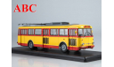 Троллейбус Skoda-9TR (красно-жёлтый), Код модели: SSM4041, масштабная модель, Start Scale Models (SSM), scale43, Škoda