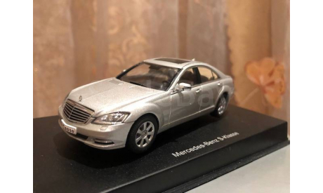 Mercedes Benz S class W221 Limousine 1:43 Autoart Мерседес Автоарт, масштабная модель, 1/43, Mercedes-Benz